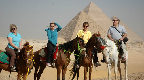 Image result for monuments and tourists in egypt